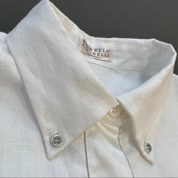 Brunello Cucinelli linen blouse - Picture 3 of 15
